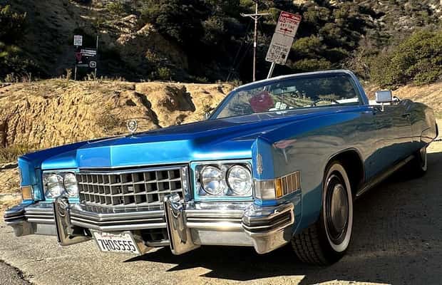 image n.1 of Discover LA in a 1973 Cadillac Eldorado convertible activity in Los Angeles, uploaded by supplier