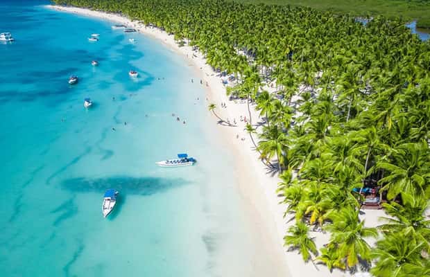 image n.1 of Saona Island: Beach & Natural Pool Small-Group Tour w/ Lunch activity in La Romana (Province), uploaded by supplier