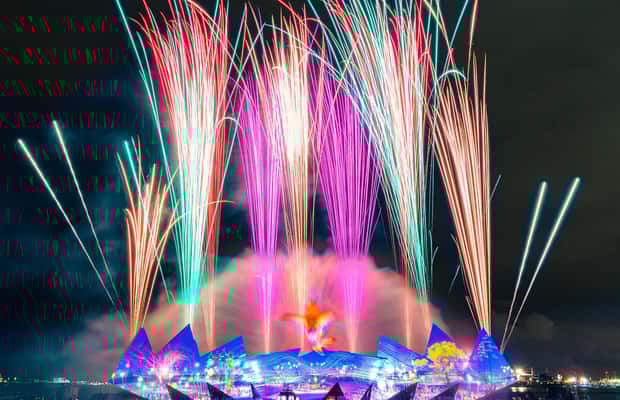 image n.1 of Singapore After Dark: Sentosa Cable Car & Wings of Time Show activity in Singapore, uploaded by supplier