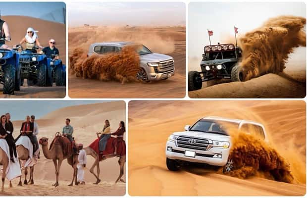 image n.1 of Doha: ATV/Desert Safari with Activities and Inland Sea Stop activity in Qatar, uploaded by supplier
