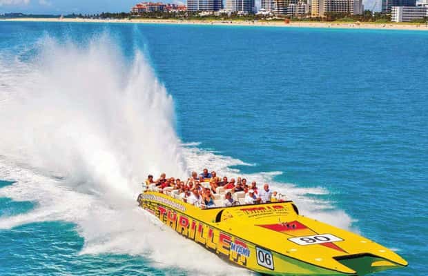 foto no. 1 dari aktivitas Miami: Tur Kota dan Petualangan Perahu Cepat yang Menegangkan di Miami, diunggah oleh pemasok