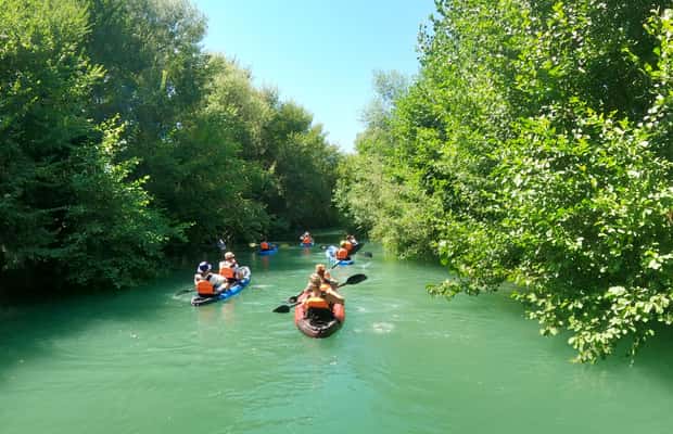 billede nr.1 af aktiviteten Parga: Kajaksejlads på Acheron-floden 13 km i Epirus, uploadet af udbyder