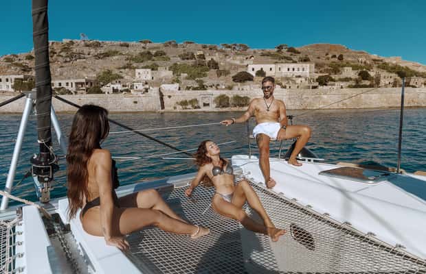 image n.1 of Agios Nikolaos: Catamaran to Spinalonga + Dinner & Transfer activity in Agios Nikolaos, uploaded by supplier