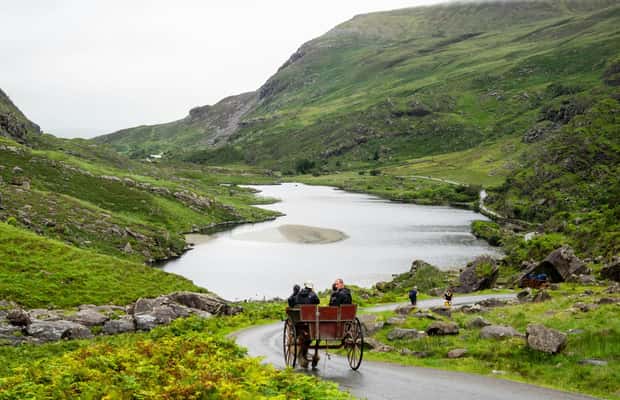 Obraz nr 1 z atrakcji Killarney Highlights Walk - przejażdżka bryczką po jeziorze Castle Lake w Killarney, przesłany przez organizatora