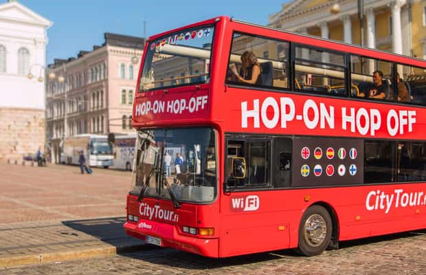 Obraz nr 1 z atrakcji Helsinki: wycieczka autobusem Hop-On Hop-Off i zwiedzanie łodzi w Helsinki, przesłany przez organizatora
