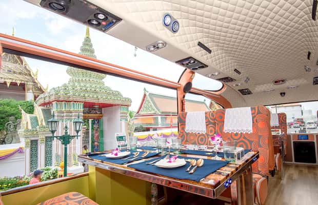 imagen n.º 1 de Bangkok: tour en autobús de dos pisos por 20 lugares emblemáticos y gastronomía Michelin actividad en Bangkok, subida por el proveedor