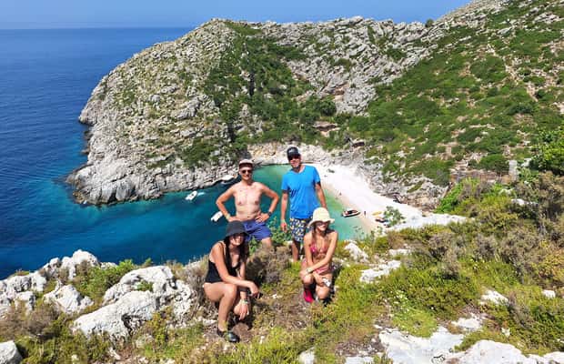 image n.1 of Vlorë: Speedboat Trip to Grama Bay w/ Snorkeling & Swimming activity in Vlorë County, uploaded by supplier