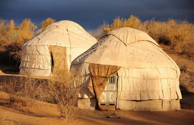 зображення №1 активності «Тур в юртовий табір з нічлігом з Бухари» в такій локації: Джизакська область, завантажене постачальником
