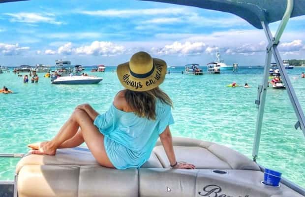 image n.1 of Destin: 4-Hour Self-Driving Pontoon Rental activity in Destin, uploaded by supplier