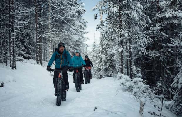 image n.1 of E-Fatbike Adventure in Snowy Forest – Levi activity in Sirkka, uploaded by supplier