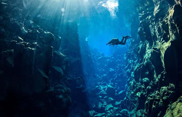 image n.1 of Reykjavík: Silfra Fissure Diving with Optional Pickup activity in Southern Region, Iceland, uploaded by supplier