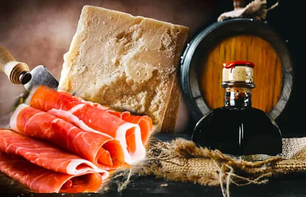 imagem n.1 de Parma: Tour com degustação de queijos, presunto e vinagre balsâmico atividade em Parma, carregada pelo fornecedor
