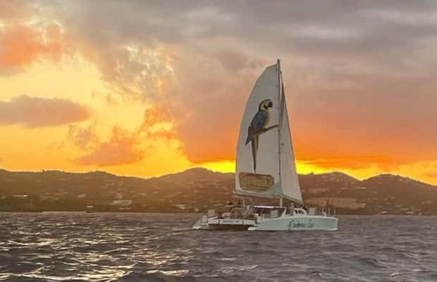 billede nr.1 af aktiviteten Champagne Sunset Sail fra Margaritaville Resort i Smith Bay, St. Thomas, uploadet af udbyder