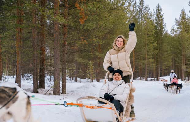 image n.1 of Saariselkä: Husky Safari with kennel visit activity in Saariselkä, uploaded by supplier