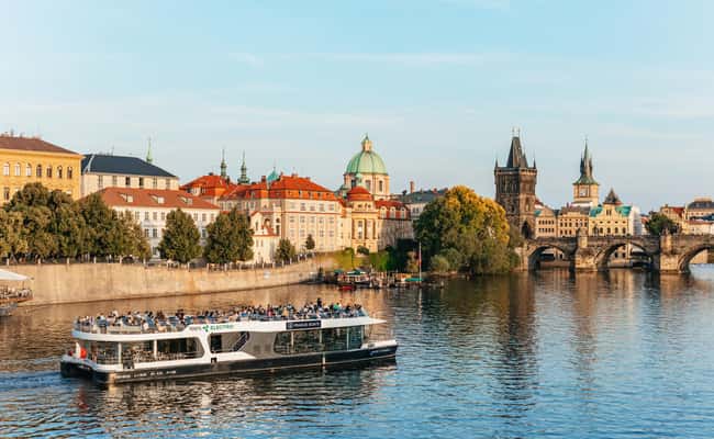image n.2 of Prague: Vltava River Night Cruise with Buffet activity in Czech Republic, uploaded by supplier