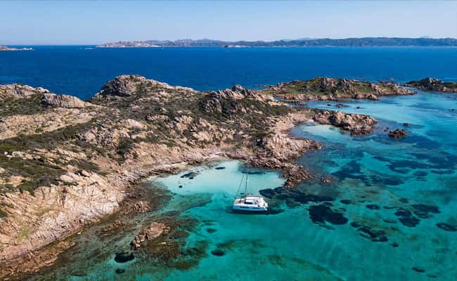 image n.2 of From Palau: La Maddalena Archipelago Catamaran Tour w/ Lunch activity in Sardinia, uploaded by supplier