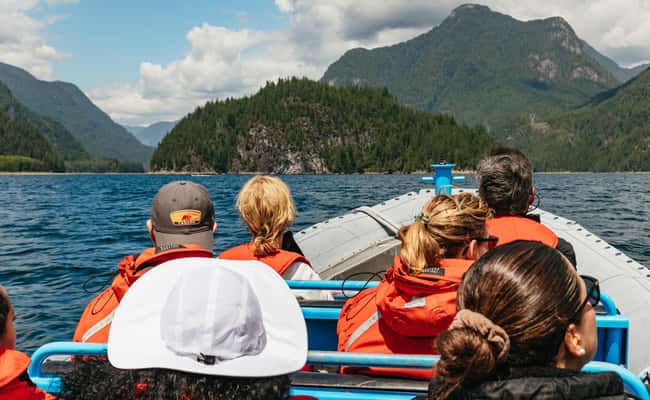 image n.2 of Vancouver: Indian Arm and Granite Falls Zodiac Boat Tour activity in Vancouver, uploaded by supplier