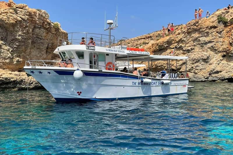 Comino: Private Boat Trips, Swimming stops and Caves Tours