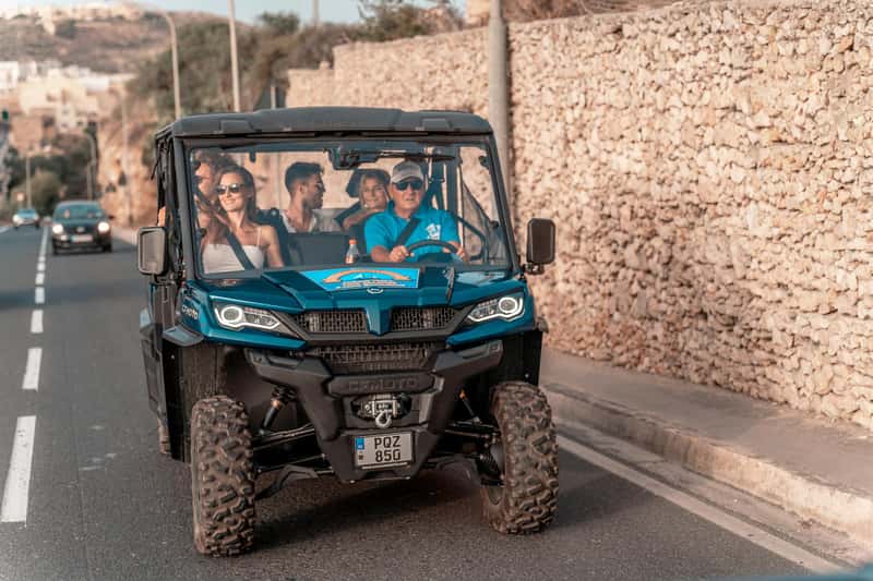 Malta: Gozo 4x4 Jeep Tour Comino & Crystal Lagoon Cave