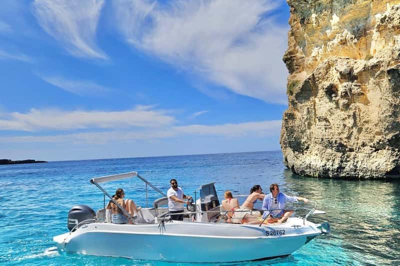 Comino Blue Lagoon Private Boat Charter from Malta or Gozo