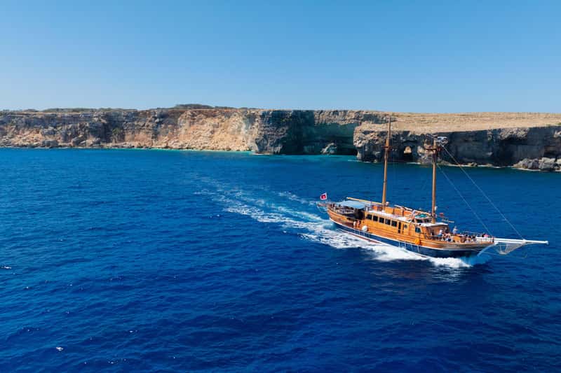 All inclusive Gullet Cruise to Gozo & the Blue Lagoon (CMO)