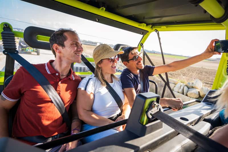 Malta: Gozo 4x4 UTV Tour with Comino Mini Cruise