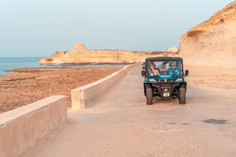 Malta: Gozo 4x4 UTV Tour with Comino Swim Stop and Caves