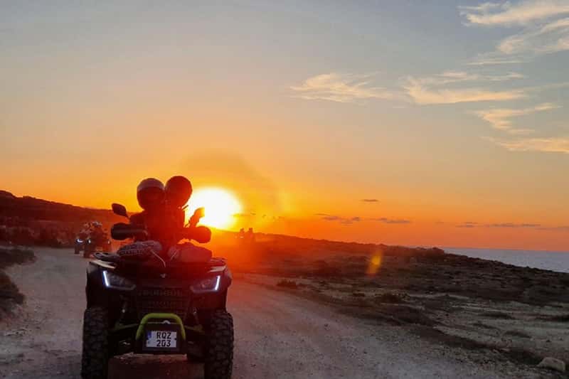 From Malta: Blue Lagoon and Gozo Tour w/Quads and Dinner