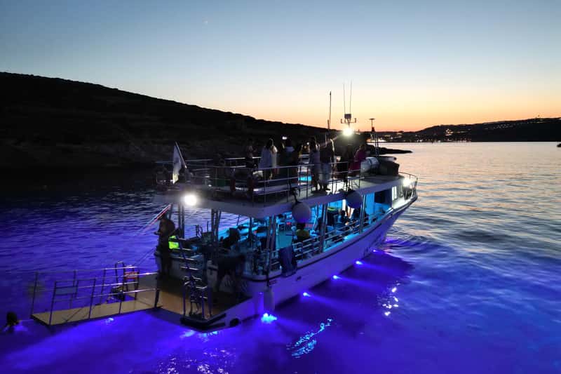 Mellieha: Two Bay Evening Cruise Including The Blue Lagoon