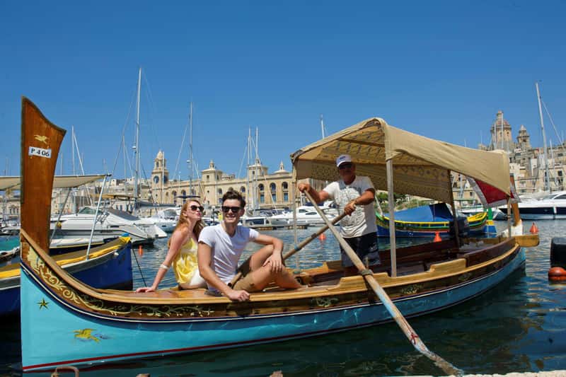 Valletta: 3 Cities Guided Tour & Grand Harbour Boat Tour