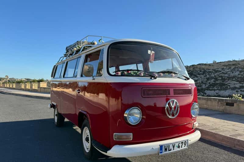Malta: Private Chauffeur-Driven VW Camper With A/C