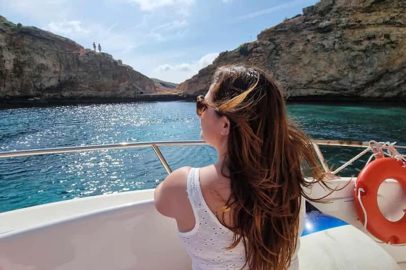 Comino & Blue Lagoon: Private Half-Day Boat Charter(4 Hours)