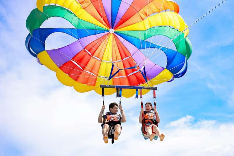 St. Julian's: Parasailing Flight with Photos and Videos