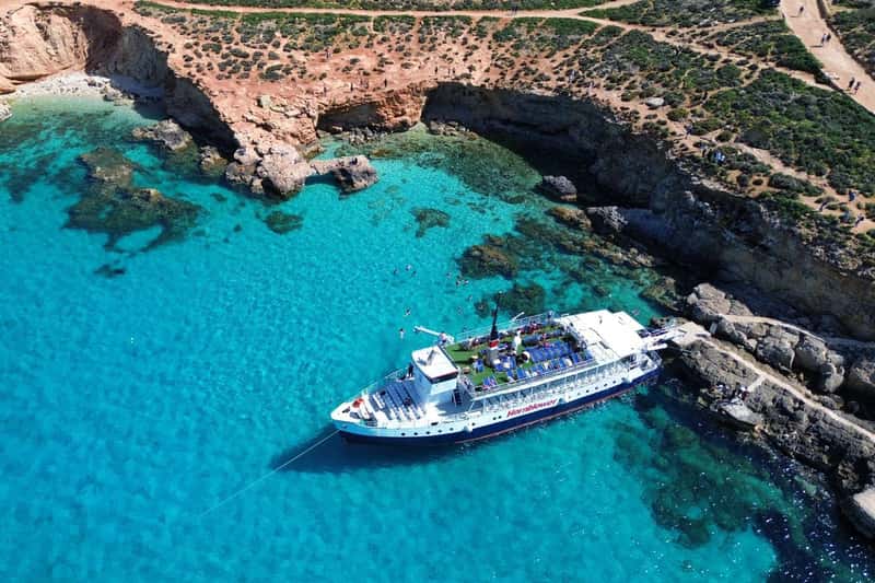 Malta: Gozo, Comino & Blue Lagoon Cruise - swim & sightsee