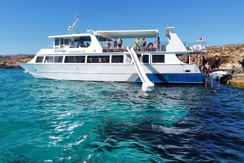 From Sliema: Gozo, Comino and Blue Lagoon Cruise