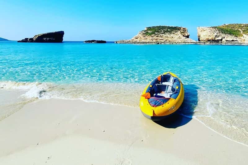 Comino & Gozo: Blue & Crystal Lagoons Cruise with Sea Caves