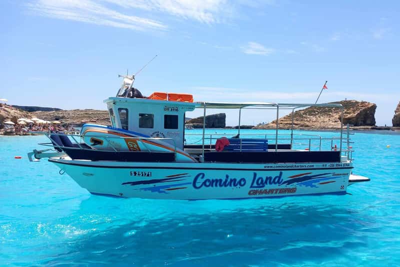 Malta: Blue Lagoon, Crystal Lagoon & Sea Caves Boat Tour