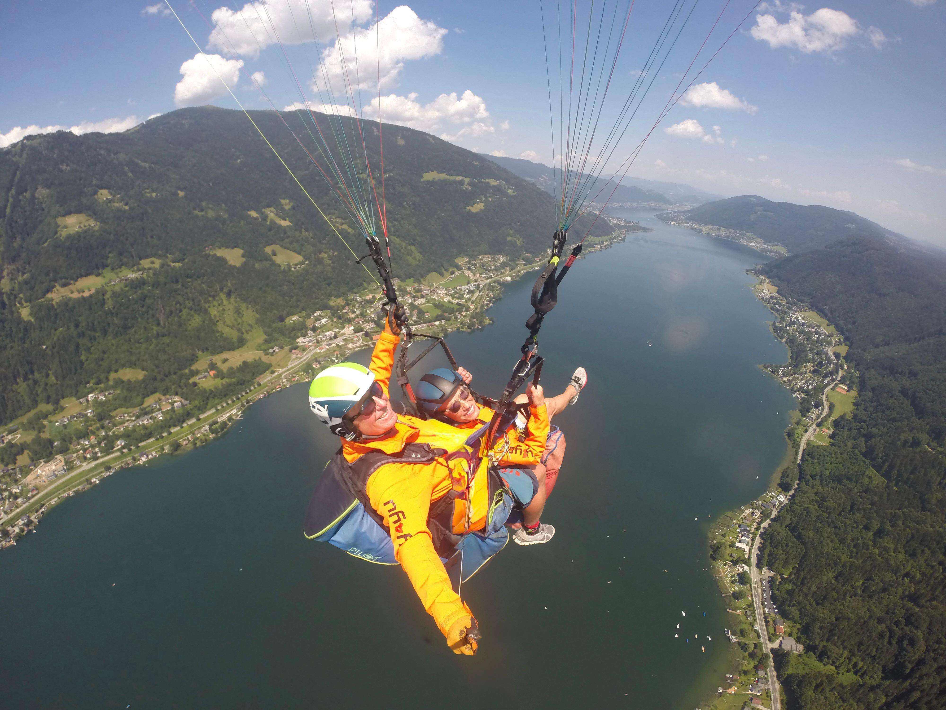 Vol tandem, Vol tandem panoramique en parapente - Hizvo