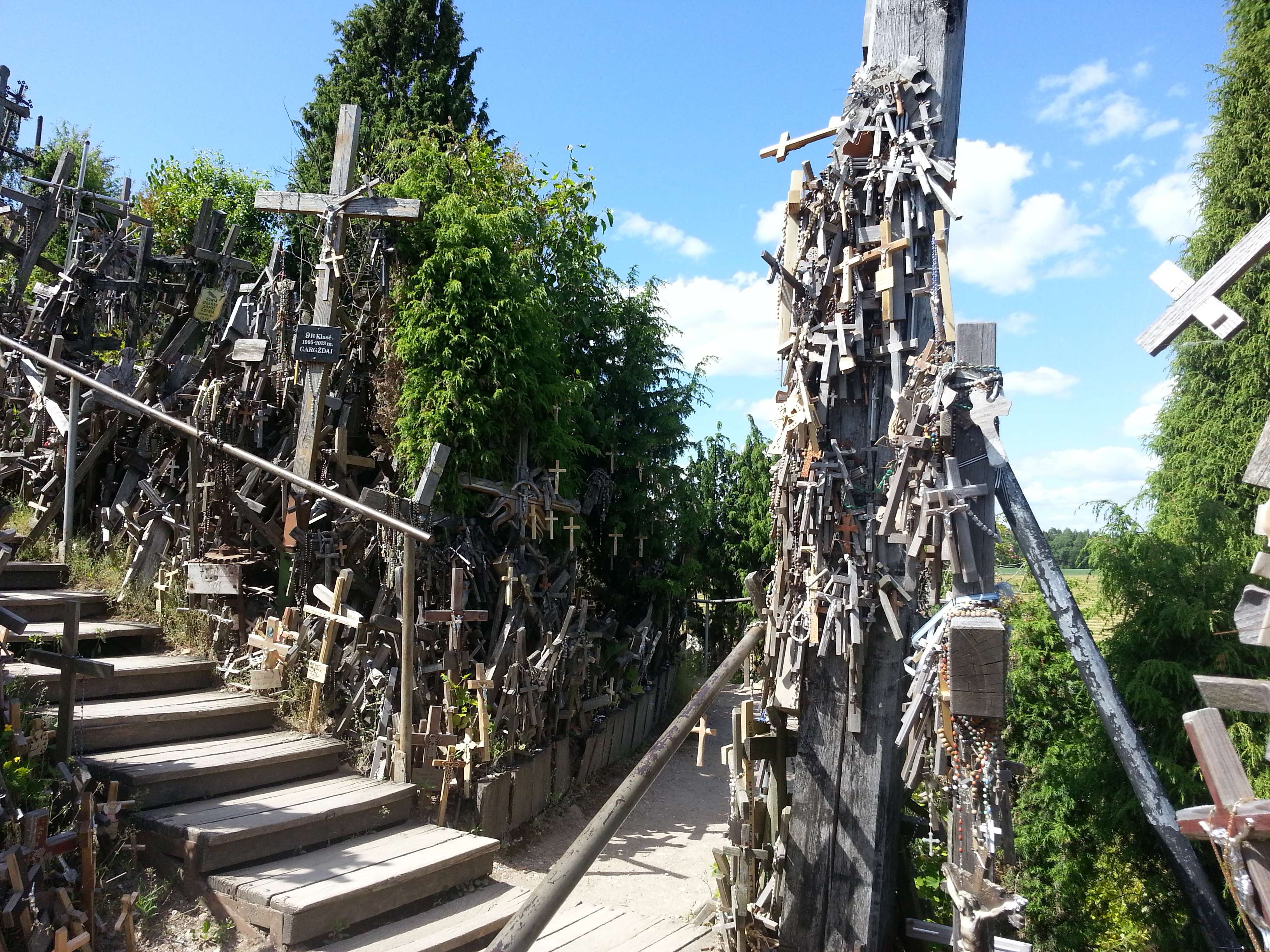 Vilnius, Colina de las Cruces, Palacio Rundale, Excursión al Castillo de Bauska - Hizvo