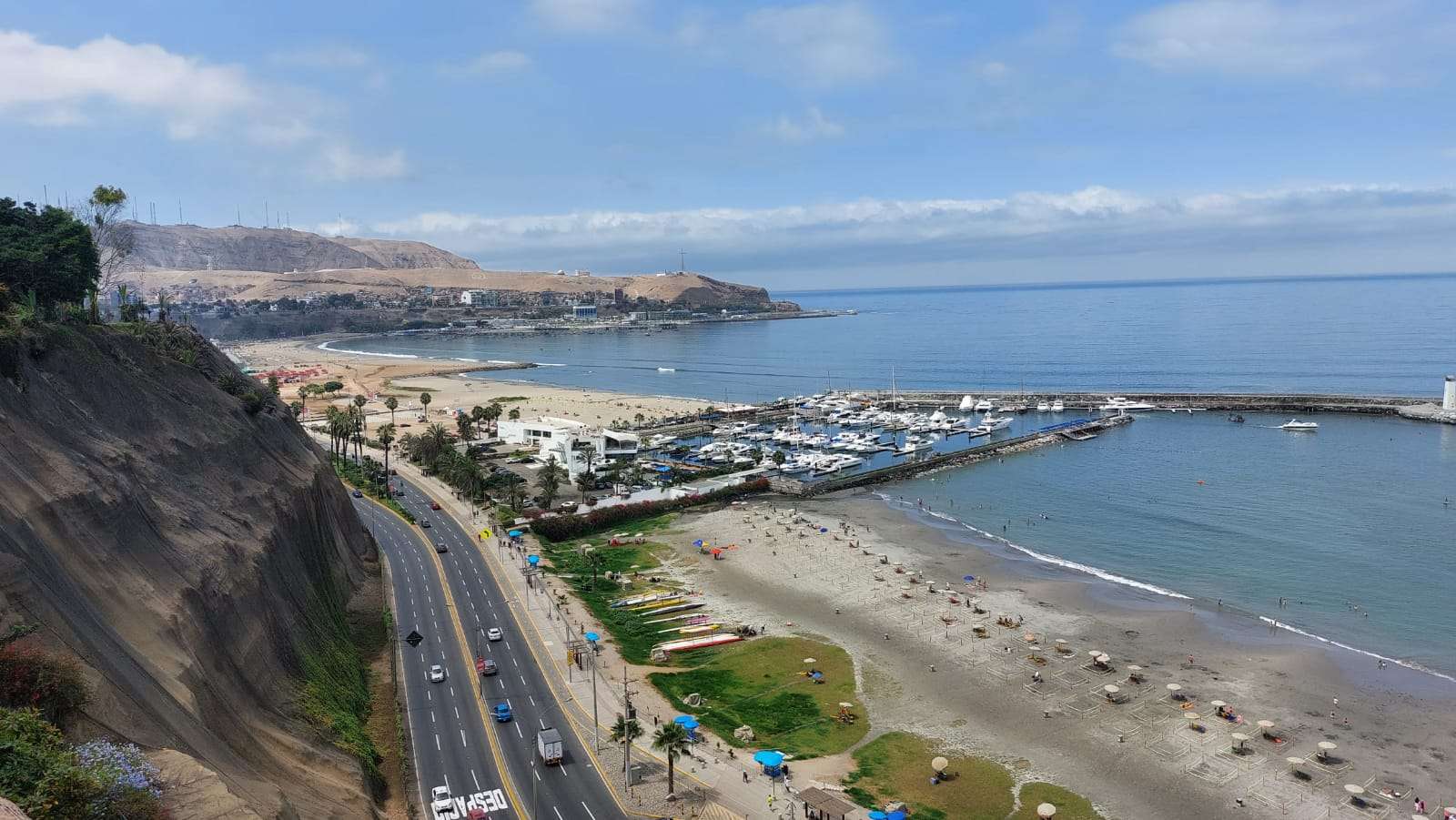 Lima Bisiklet Turu, La Costa Verde ve Chorrillos'taki İsa Heykeli - Hizvo