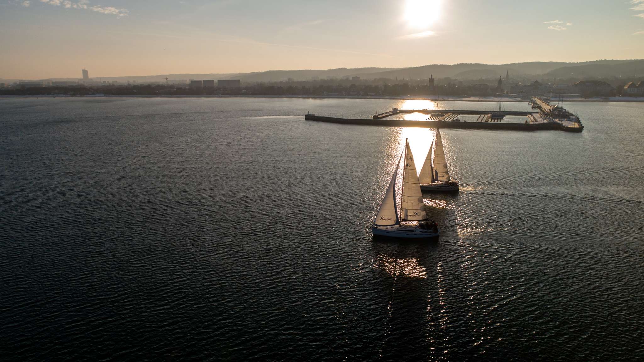 Sopot, croisière en yacht au coucher du soleil avec verre de bienvenue - Hizvo