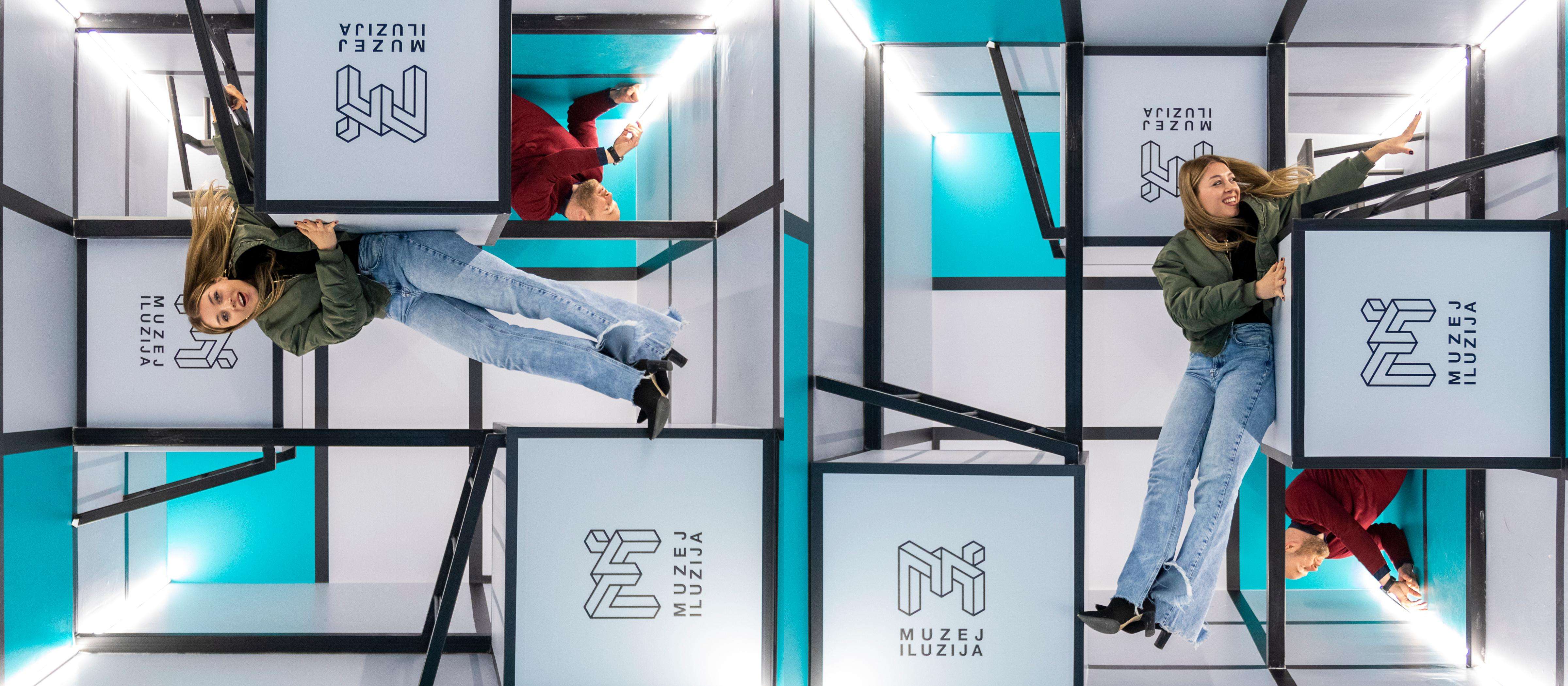 Eintrittskarte für das Museum der Illusionen in Zagreb - Hizvo