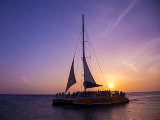 Two-hour sunset sailing excursion, Aruba