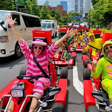 Tour in go kart Flagship Tokyo Bay
