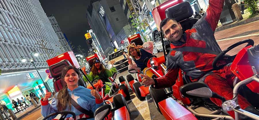 Street Kart Shibuya go kart tour