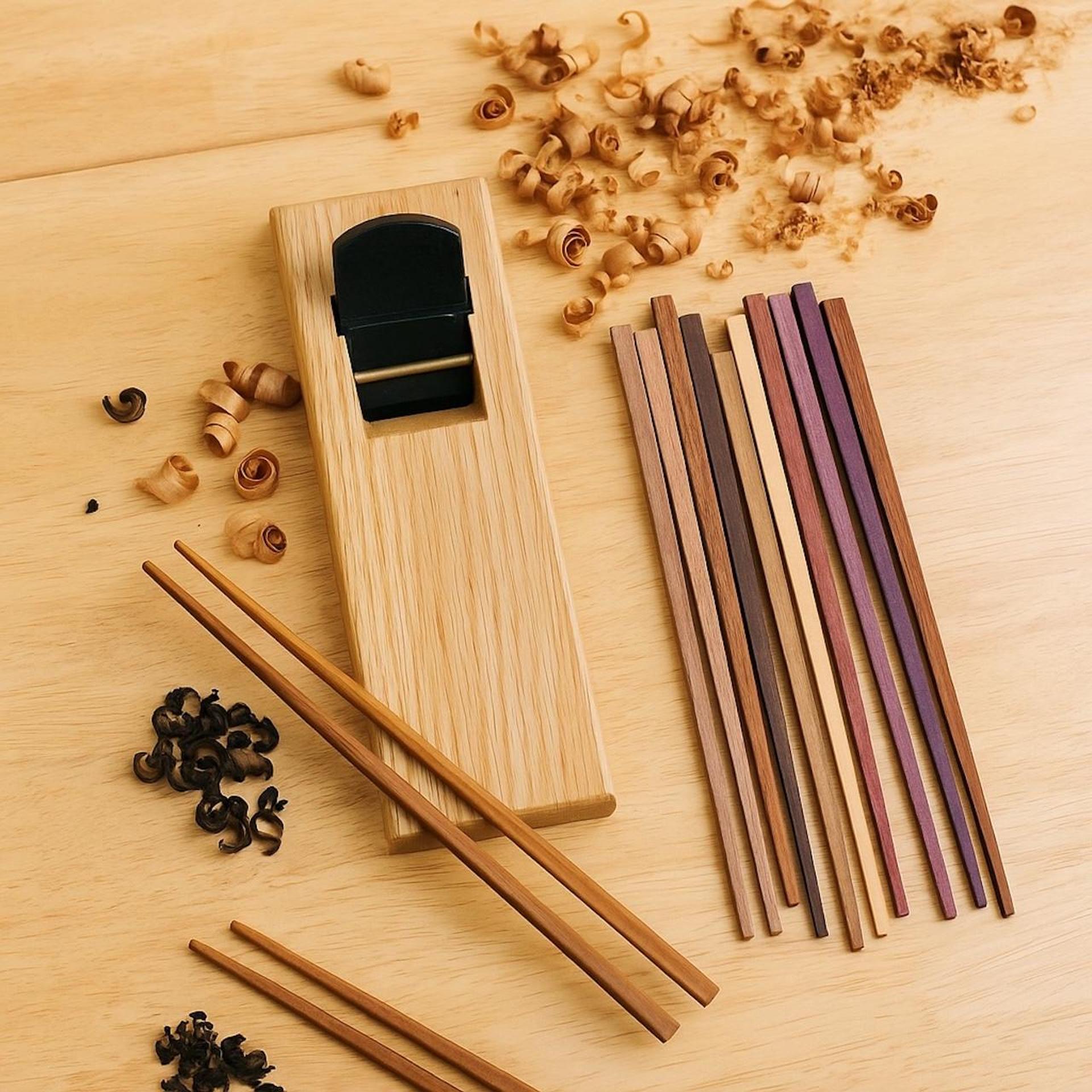 Chopstick Making Workshop in Ginza - Thumbnail 8