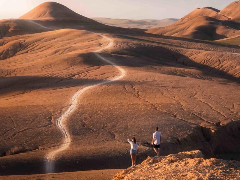 Dîner à Agafay Desert In Berber Camp avec coucher de soleil et spectacle - Photo 2