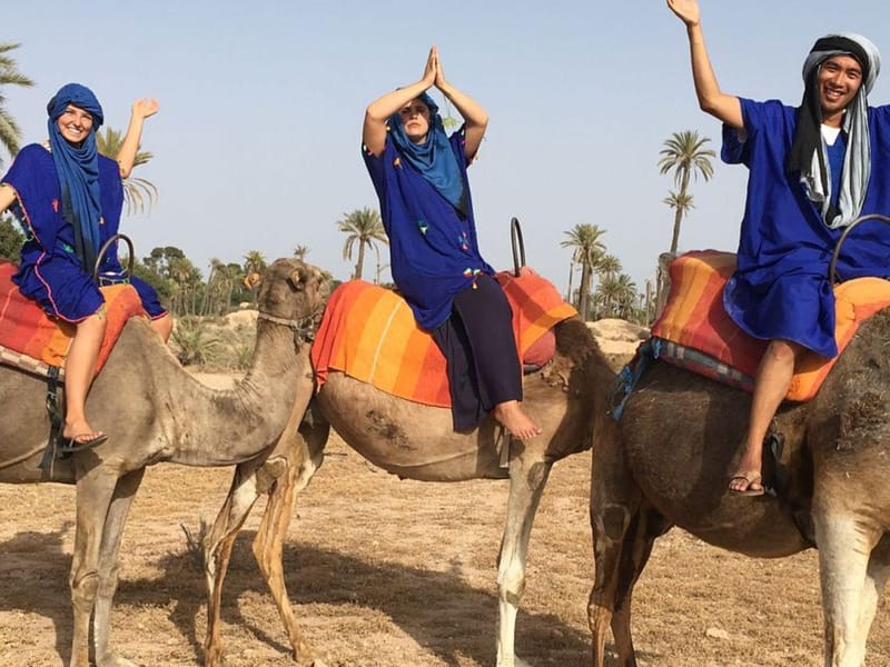 Au départ de Marrakech : excursion d'une demi-journée dans le désert en quad avec balade à dos de chameau - Photo 3