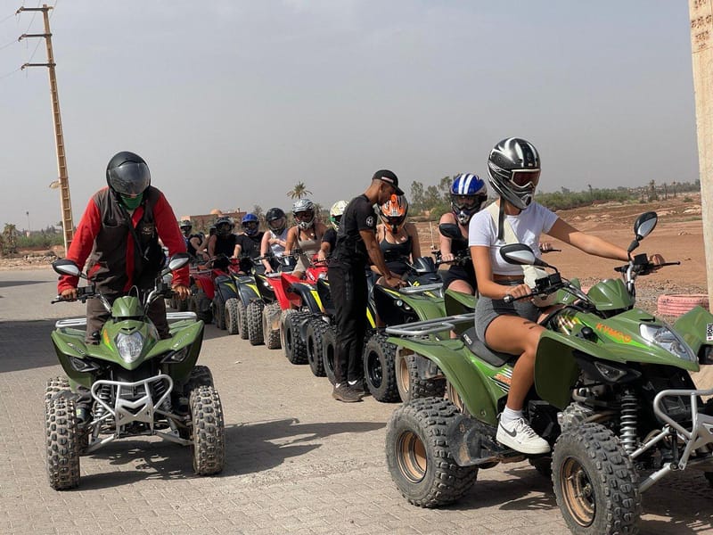 Balade en quad dans le desert palmeraie de Marrakech - Photo 3
