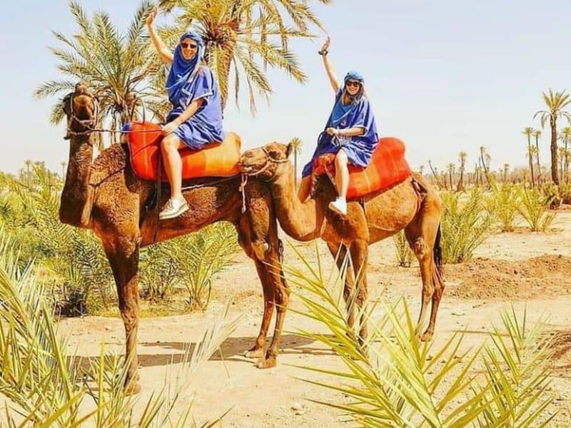 Forfait balade à dos de chameau et quad dans la Palmeraie de Marrakech - Photo 2